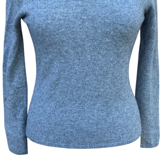 Vintage Cashmere Turtleneck Sweater Quiet Luxury Capsule Minimalist Old Money-M - Picture 4 of 8